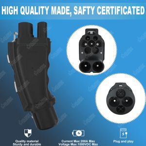 Buy cheap Factory Outlet DC Fast CCS2 to CHAdeMO Adapter from wholesalers