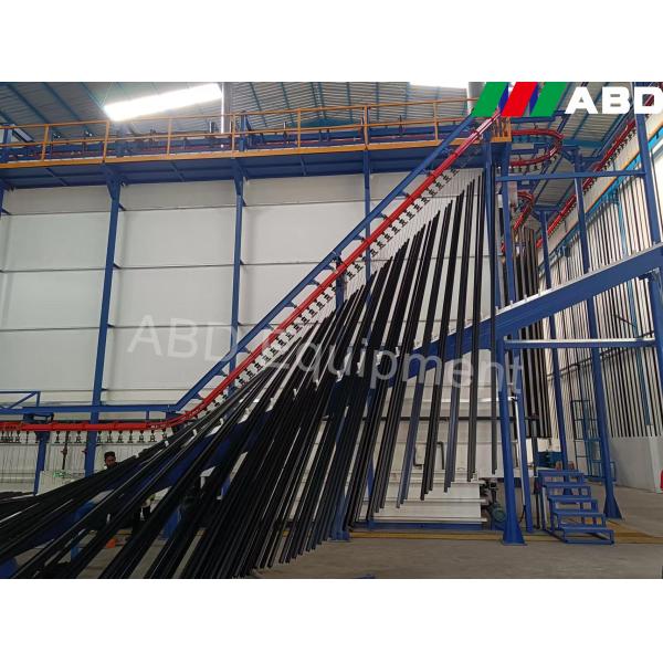 Buy cheap powder coating curing line with heating exchange box from wholesalers