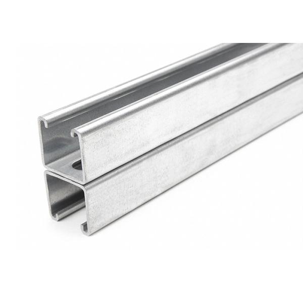 Quality Powder Coating Double Strut Channel HDG Stainless Steel Strut Channel for sale