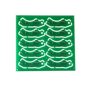 Buy cheap White Silkscreen 2oz Copper CEM-1 Single Sided PCB from wholesalers