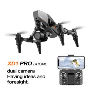 HUGTEC XD1 4k Camera Folding Mini Drone Pro Dual Headless Mode 45 mins Charging