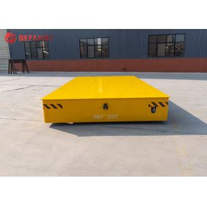 Buy cheap Heavy Load 16ton Pu Wheels Railless Transfer Trolley from wholesalers