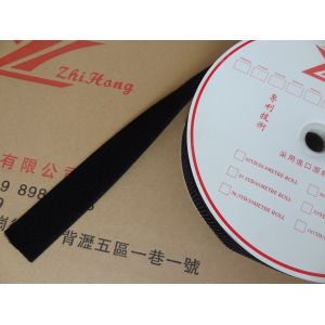 China Unnapped Heavy Duty Elastic Hook Loop Strap Customize Color With Plain Weave on sale China Unnapped Heavy Duty Elastic Hook Loop Strap Customize Color With Plain Weave on sale