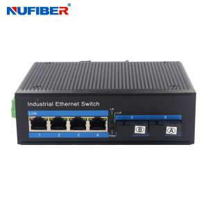 Quality 100M Unmanaged Industrial Ethernet Switch Automatically Support IGMP for sale Buy cheap 100M Unmanaged Industrial Ethernet Switch Automatically Support IGMP product