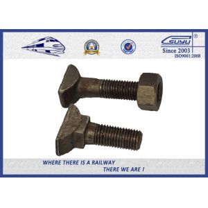 Buy cheap HS26 & HS32 T Style Railway Bolt Clamp Plain Oiled & Zinc Plated , Clip Bolt from wholesalers