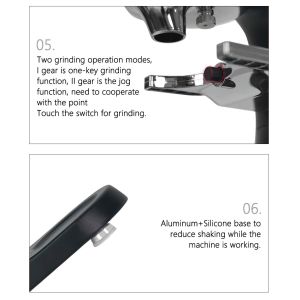 Commercial Grinder Semi-Automatic Coffee Machine with Electric Coffee Grinder