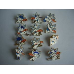 Buy cheap Pantone color zinc alloy lapel pin badge for 3D items from wholesalers