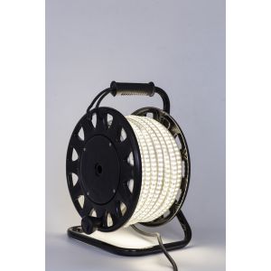 Buy cheap Warm White Cold White 230V LED Strip Light IP65 5m Flexible With Plug from wholesalers