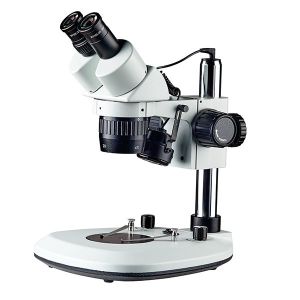 Buy cheap Stereo microscop dual magnification boom stand binocular two magnification stereo microscope from wholesalers