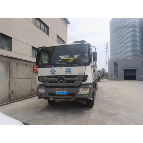 Zoomlion Used Concrete Pump Truck58 Meters Installed on Mercedes-Benz Cars for Sale