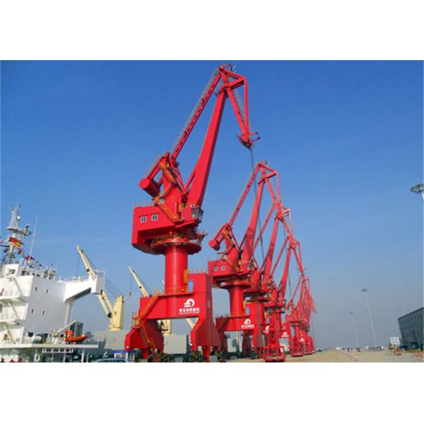 Buy cheap 8.5m-30m Working Radius 300t Shipyard Port Cranes Four Link Door Base Boom Lift Crane from wholesalers