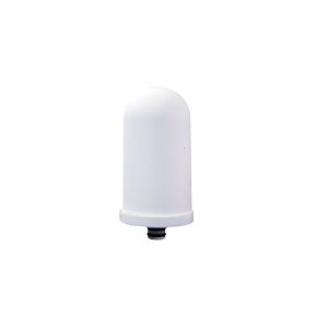 White Color Ceramic Faucet Replacement Filter With Different Ingredients Inside