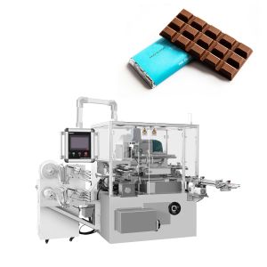 Buy cheap Electric Driven Double Layer Chocolate Bar Soap Paper Wrap Machine for Food Beverage from wholesalers