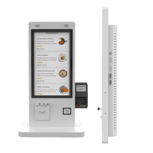 21.5 Inch AIO Windows Touchscreen POS Monitor built in thermal printer & bar