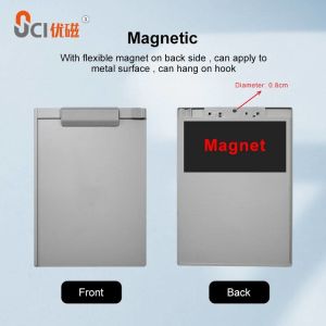 Buy cheap UCI Magnetic Plastic Clipboard With Pen Holder A4 Writable MCB1912-P from wholesalers