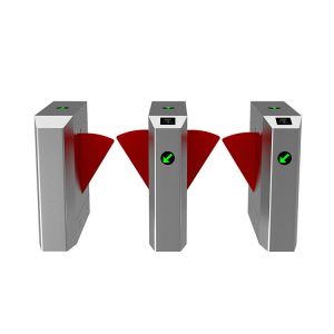 Buy cheap BLDC Motorized Speed Gate Turnstile Retractable Flap Barrier Gate from wholesalers