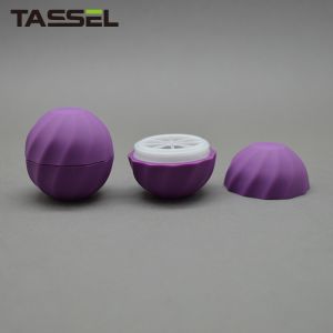 Buy cheap Refillable Empty Sphere Round Ball Lip Balm Cosmetic Containers 7g from wholesalers