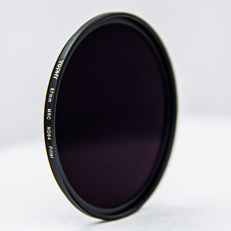 Quality ND64 ND Camera Lens Filter Extend Exposure Time / Slower The Shutter Speed for sale Buy cheap ND64 ND Camera Lens Filter Extend Exposure Time / Slower The Shutter Speed product