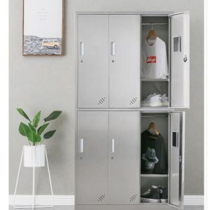 Buy cheap Office Use 6 Doors Height 185cm Stainless Steel Locker from wholesalers
