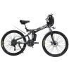 Buy cheap 21 Speed Electric Folding Bike Lightweight ， MX300 Lithium Battery Ebike Fat 26 from wholesalers