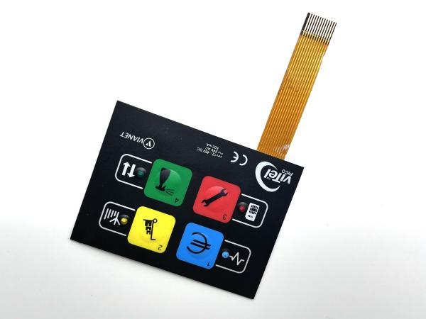 Buy cheap 280G Force Feedback Marine Membrane Switch Panel 10MM Etching For Controller Device from wholesalers