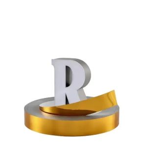 Round Aluminum Channel Letter Trim Anodized Channelume Material