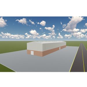 Customized Prefabricated Pole Barn Kits Steel Structure Warehouse Farm Shed