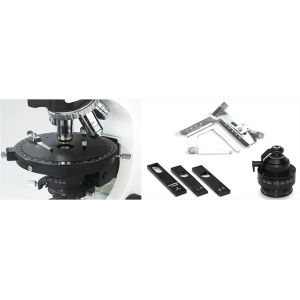 Buy cheap Center Adjustable Polarized Light Microscopy Rotatable 360° Polarizing Unit from wholesalers