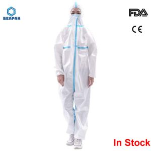 Buy cheap Breathable Disposable Protective Suit , Disposable Coverall Suit  Moisture Proof from wholesalers