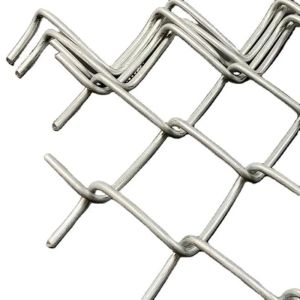 China 6ft Galvanized Zinc-Plated Steel Cyclone Wire Mesh Fence Diamond Shape 2.5mm Thickness Chain Link Eco-Friendly Corrosion on sale