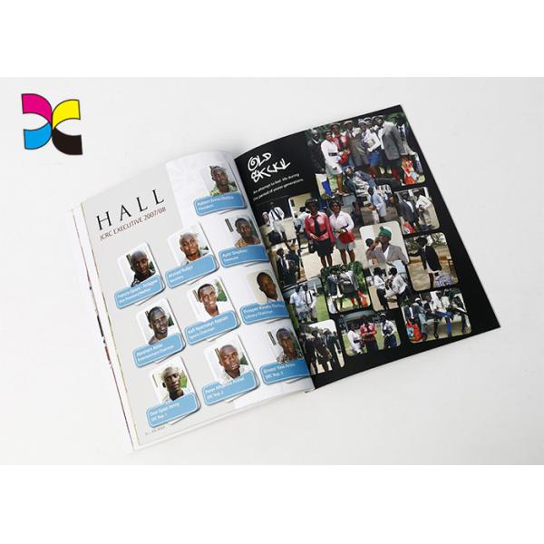 Matt Film Laminated Custom Magazine Printing / Journals Periodicals Story Note Book Printing