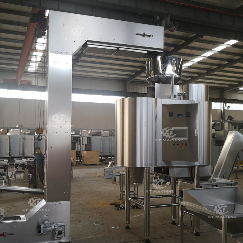 Buy cheap Pneumatic Air Peanut Blanching Machine With PLC Control System from wholesalers