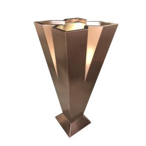 Buy cheap Oem different shapes stainless steel flower pots design from wholesalers