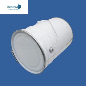 Buy cheap Metal Unlined Paint Cans , 5 Gallon Paint Buckets With Lids from wholesalers