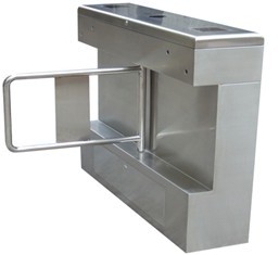 Buy cheap Barcode RS485 Vertical Automatic Swing Gate Barrier with Memory Function for Apartment product