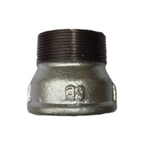 Buy cheap BS thread galvanzied pipe fitting beaded socket M&F from wholesalers