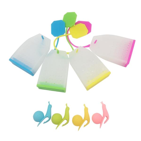 Quality Individual Large Funny Cool Bulk Best Cute Green Herbal Loose Leaf Tea Mesh Custom Non Metal Iced Tea Cups Silicone Tea Infuser for sale