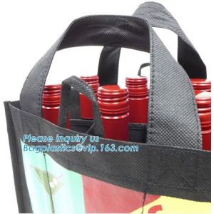 Buy cheap Custom Printed Cheap Shopping Packaging Bag Folded Non Woven Bag With Handle, reusable shopping PP non woven bag at chea from wholesalers
