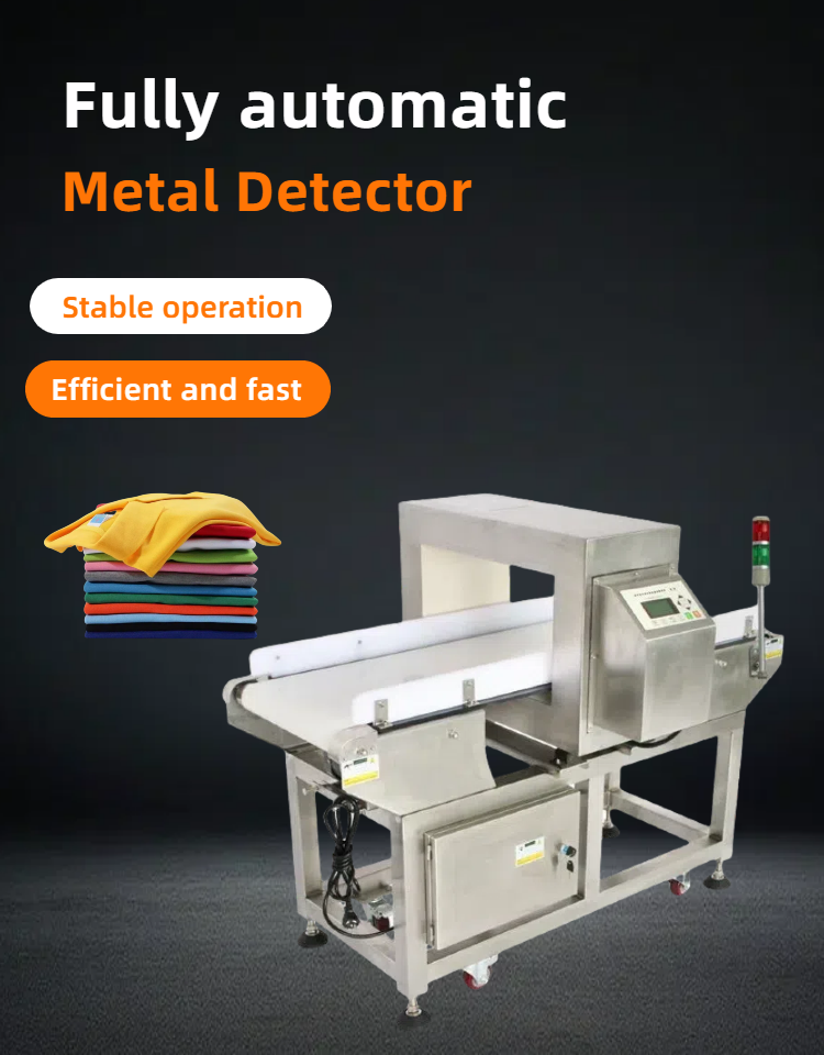 Food Industry Sorting Machines Conveyor Belt Metal Detectors for Detecting Buns Steamed Buns Dumplings Biscuits