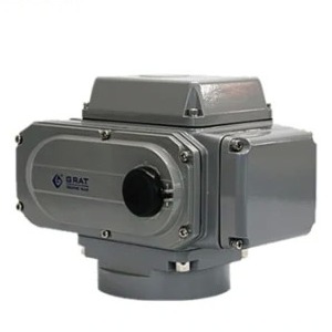 Stainless Steel Compact Actuator Direct Connected IP67 Quarter Turn Electric