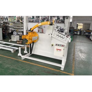Go-400 2 In 1 Coil Open And Plate Flattening Machine Matched With Press Machine