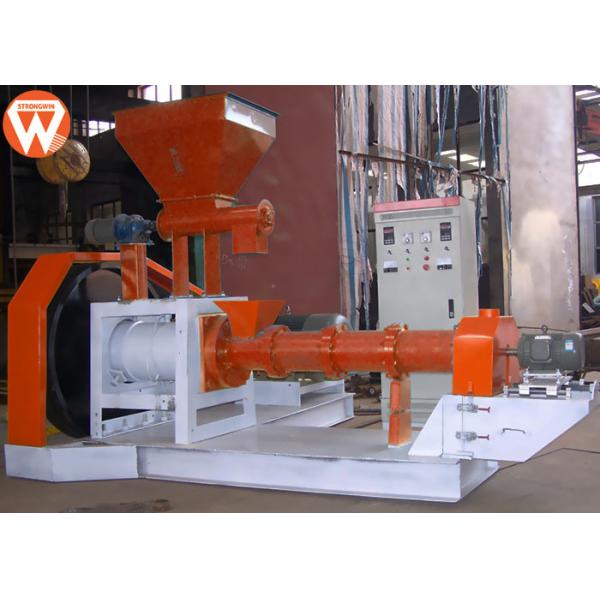 Buy cheap 1-1.2 T/H 90 Kw Fish Feed Extruder Machine Aquatic Crab Catfish Tilapia 3600kg from wholesalers