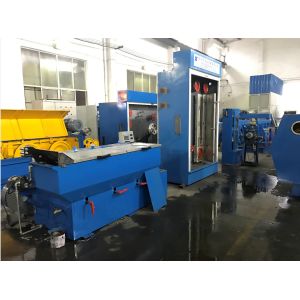 Customized Power Source Drum Copper Wire Drawing Machine 17DST With Double
