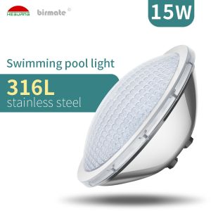 Buy cheap SS316L 110W Waterproof Underwater LED Lights Swimming Pool Transparent PC from wholesalers