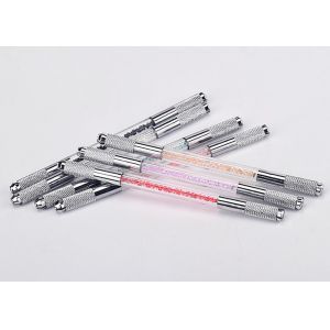 Buy cheap Double Head Crystal Eyebrow Microblading Needle Permanent Makeup Pen from wholesalers