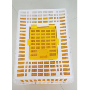 Buy cheap PE 28.5cm Height 14 Chicken 50kgs Plastic Poultry Crate from wholesalers