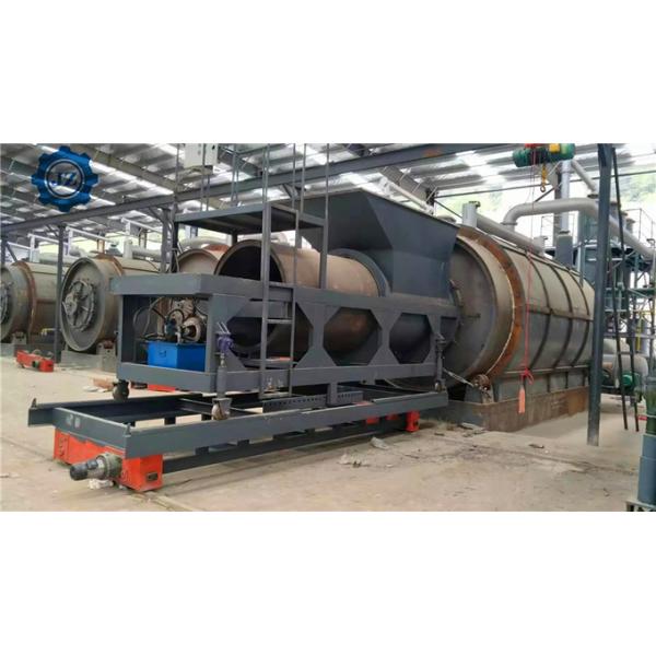 30 Ton Per Day Full Continuous Automatic Waste Rubber Tyre Pyrolysis Oil Plant