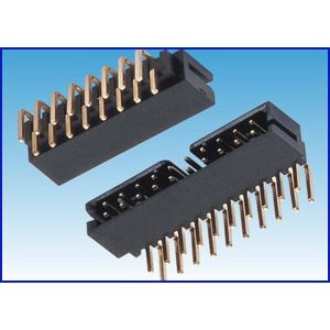 Buy cheap Bent female header 2 54mm box header from wholesalers