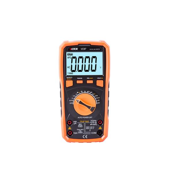 Buy cheap VC97 VICTOR 2021 VC97 VICTOR original factory True RMS Auto Ranging Digital Multimeter with 3999 LCD display NCV LIVE from wholesalers