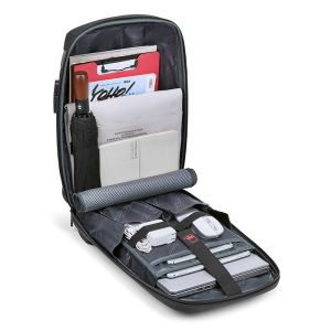 Buy cheap Softback Waterproof Business Backpack With USB Customized Logo from wholesalers